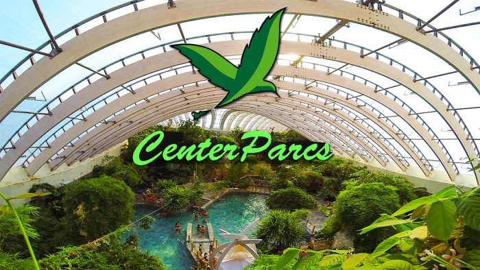 Center parc avec le logo center parc