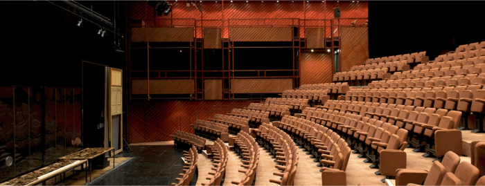 sieges et scene de théâtre