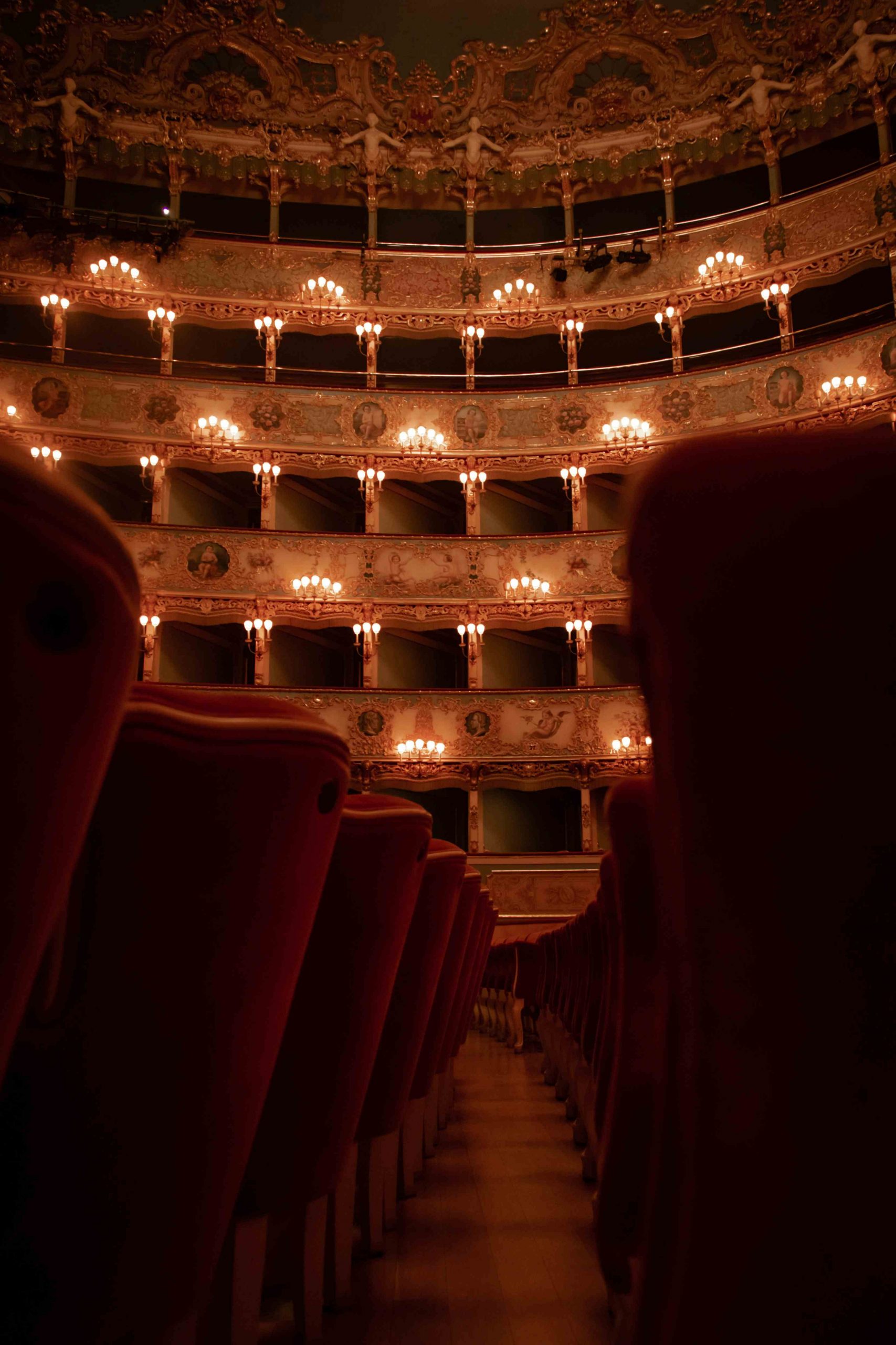 Théâtre décoré avec bacon