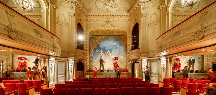 Musée Grevin mise en scende dans un théatre