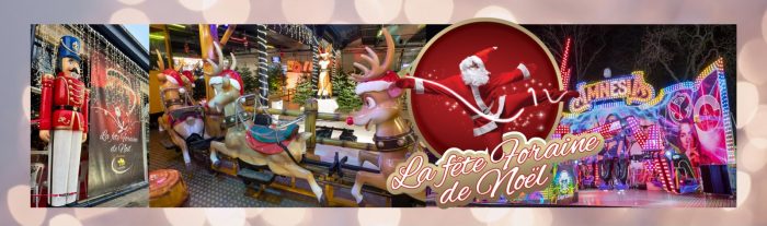fête foraine de noël au parc floral
